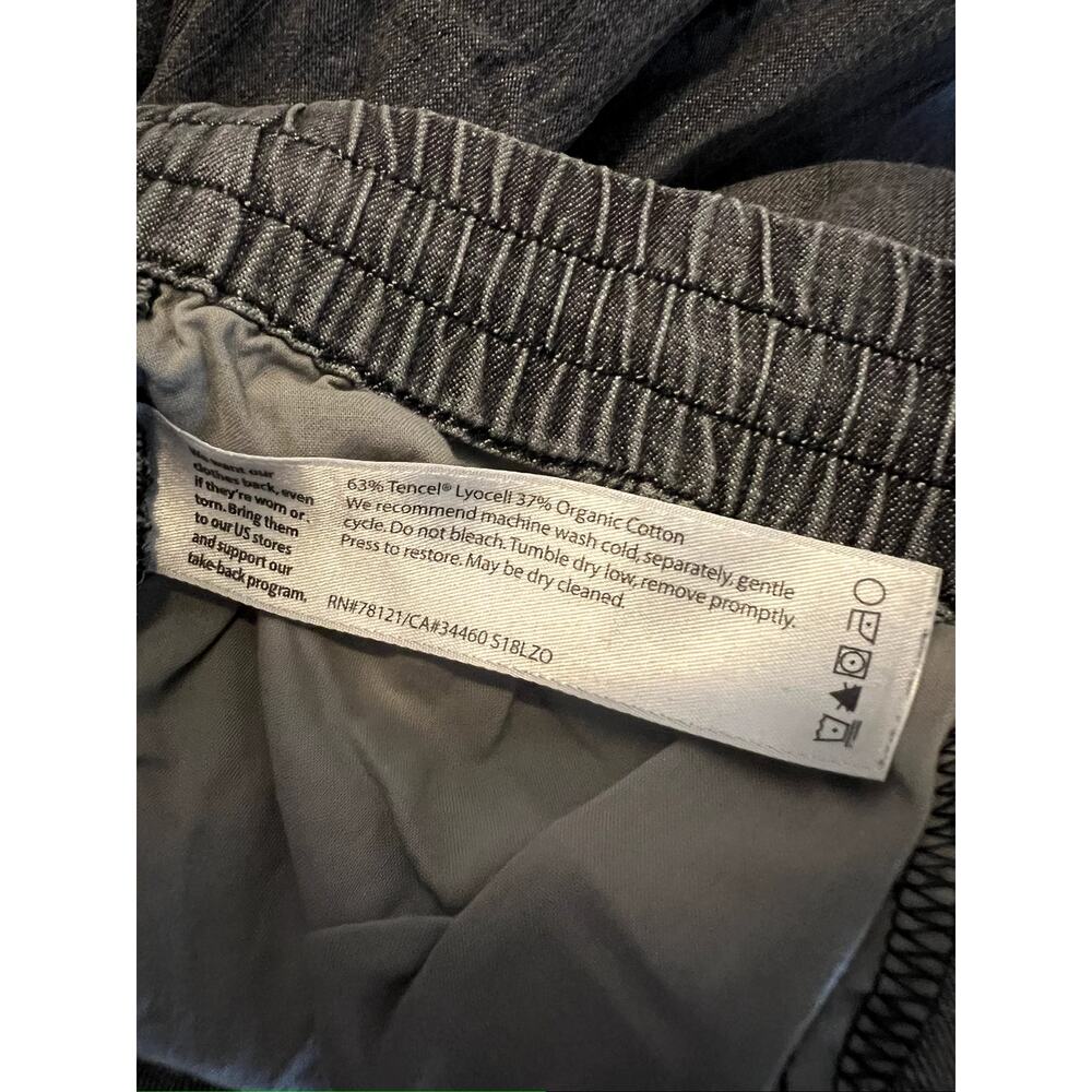 Eileen Fisher Organic Cotton blend Pull On Jogger Pants Gray Size L - Picture 6 of 6